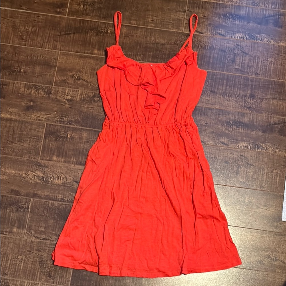 Loft Orange Dress